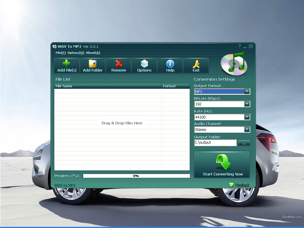 Windows 8 WAV To MP3 3.2 full Windows 8 WAV To MP3 full